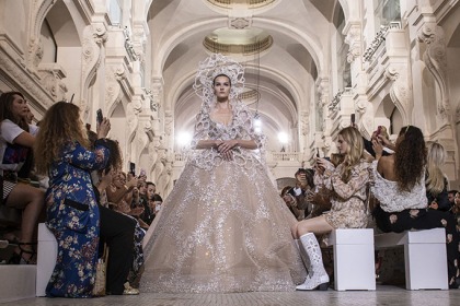 Paris Haute Couture Week Best Bridal Gowns By Arab Designers ewmoda